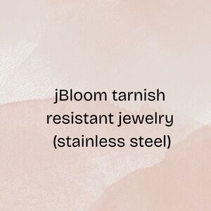 bloom Stainless Steel Tarnish Resistant Jewelry